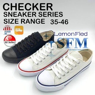 checker shoes