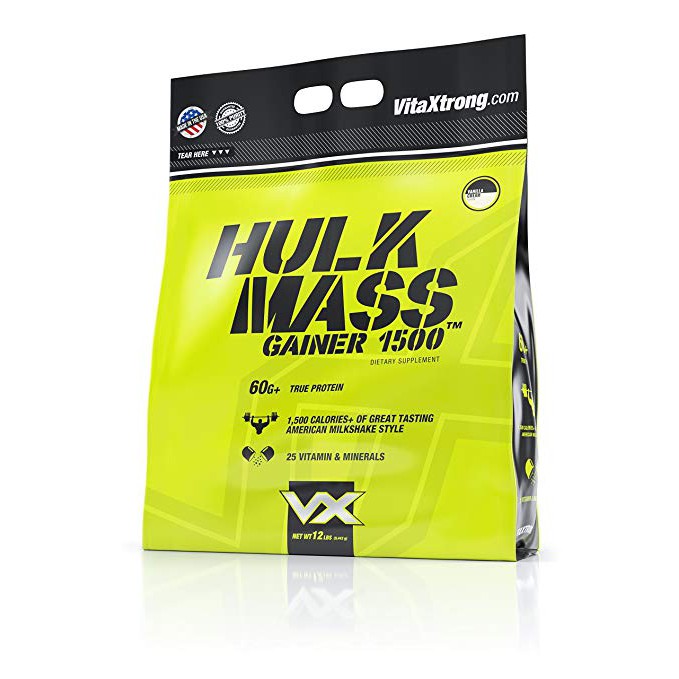 Shop Malaysia Vitaxtrong Hulk Mass Gainer 12lb Shopee Singapore