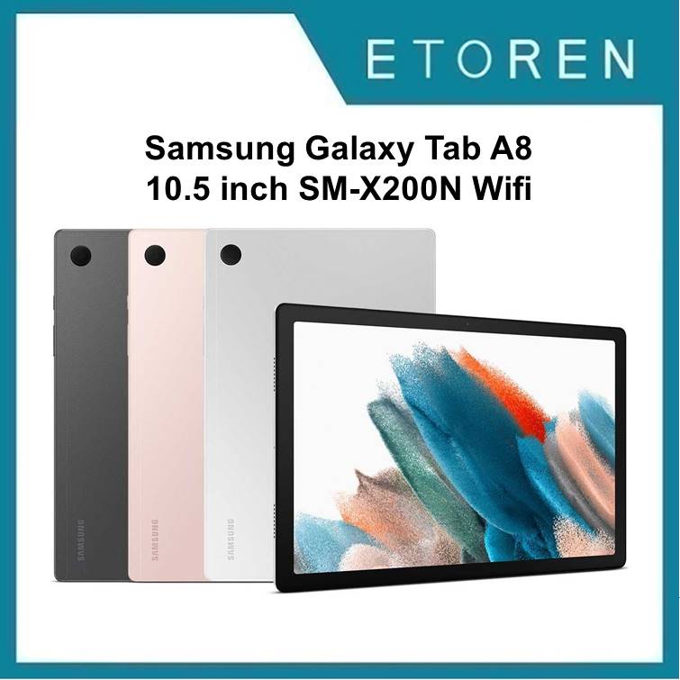 Samsung Galaxy Tab A8 10.5 inch SM-X200N Wifi 32GB Grey/Pink Gold ...