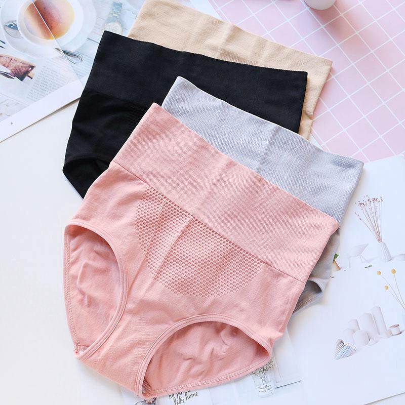 2019 Fashion! Soft Highwaist Seamless 3D Honeycomb Underwear Panties ...