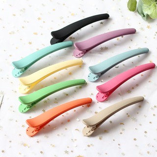 Image of Hair Clips for Styling Non-Slip Colorful Plastic Duckbill Alligator Multicolor Plastic Duck Teeth Hair Barrettes Pins for Women, Baby Kids and Girls