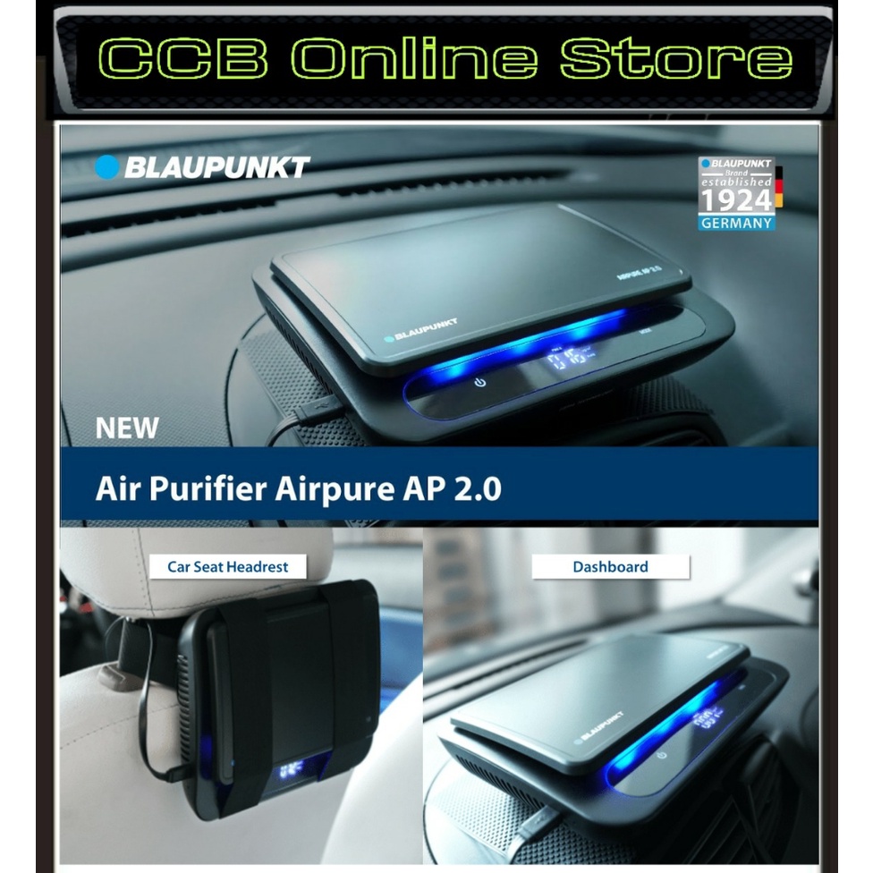 Blaupunkt AIRPURE AP 2.0 Air Purifier 3layer Filtering System Smart