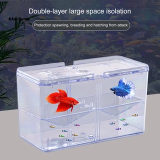 BL- Acrylic Fish Tank Fish Hatching Box Aquarium Incubator Anti-deformation #6