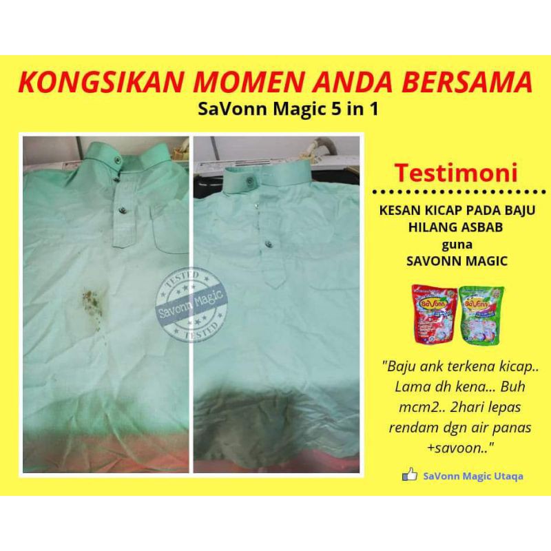 Savoon Magic Soap Degil Dirty Degil Basuh Soap Dust Removal All Purpose Shopee Singapore