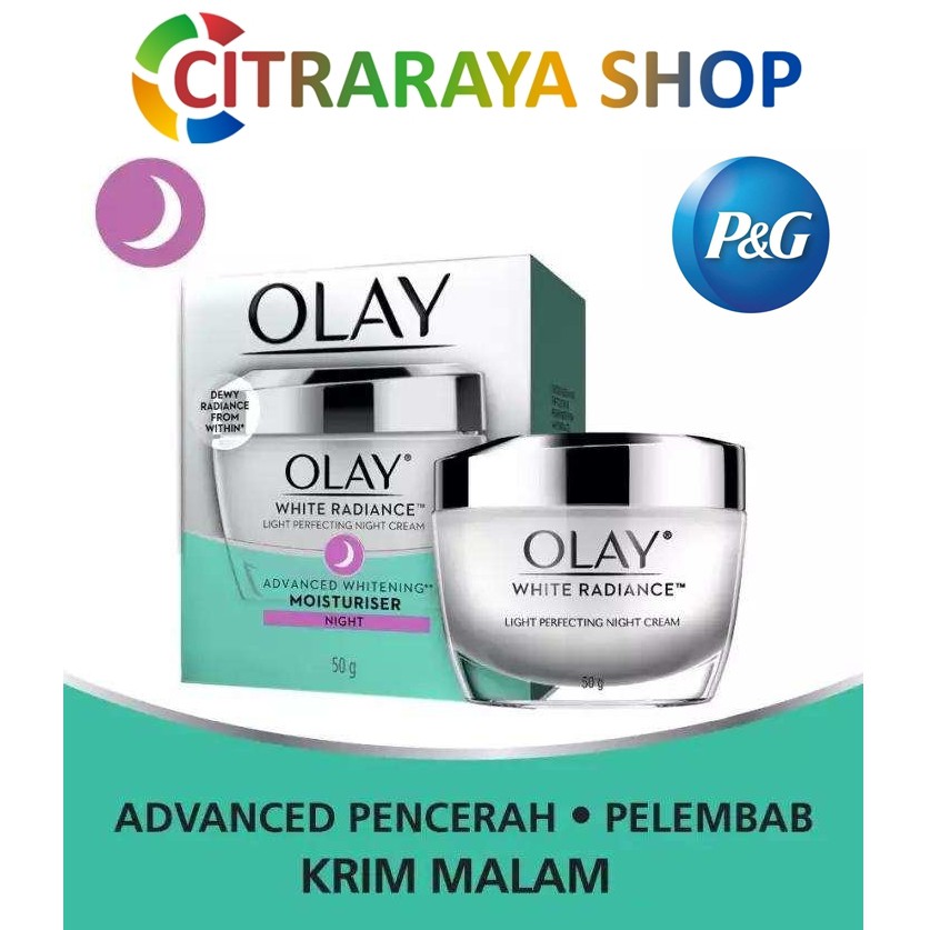 olay white radiance fairness night restoring cream