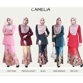  Baju  Kurung  Plain  Camelia Kurung  Moden  Nursing Friendly 