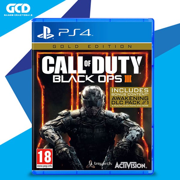 Ps4 Call Of Duty Black Ops 3 Gold Edition Shopee Singapore