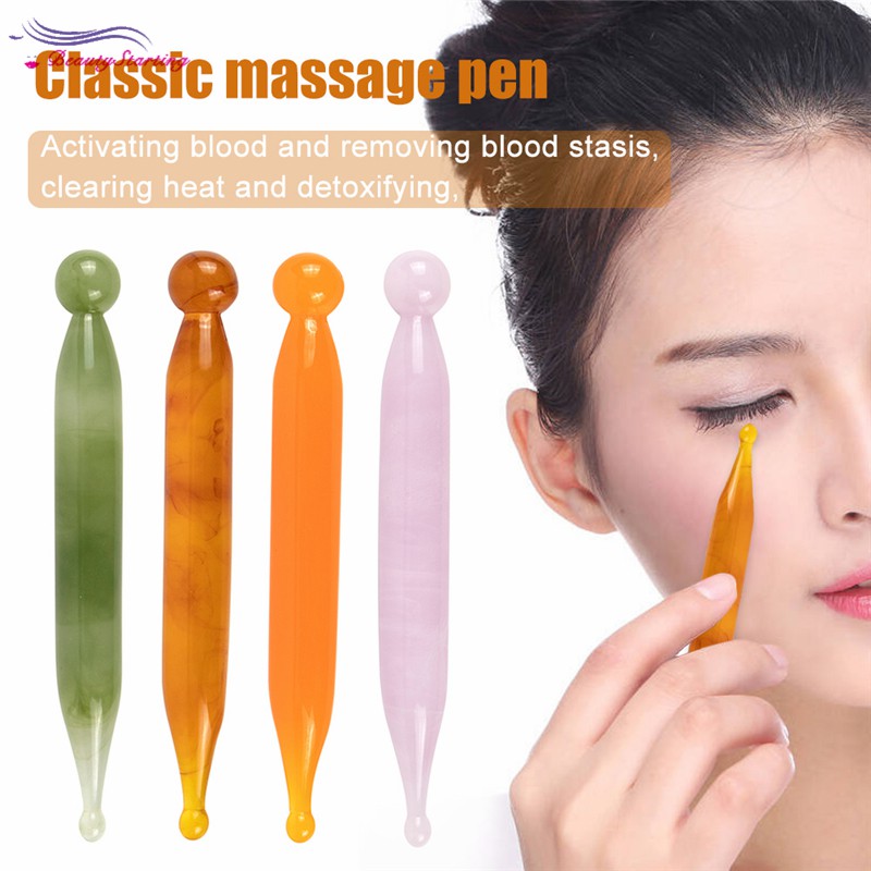 BT Gua Sha Scraping Face Massage Wand Beeswax Massage Stick Acupuncture  Therapy Faical Tool | Shopee Singapore