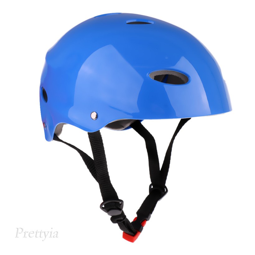 blue cycle helmet