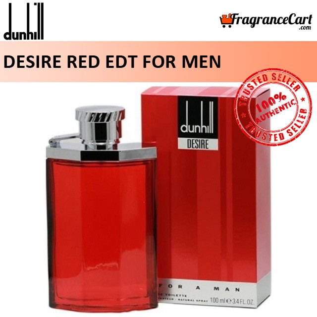 Dunhill Desire Red Edt For Men 100ml 150ml Tester Eau De Toilette Desire For A Man Brand New 100 Authentic Perfume Shopee Singapore