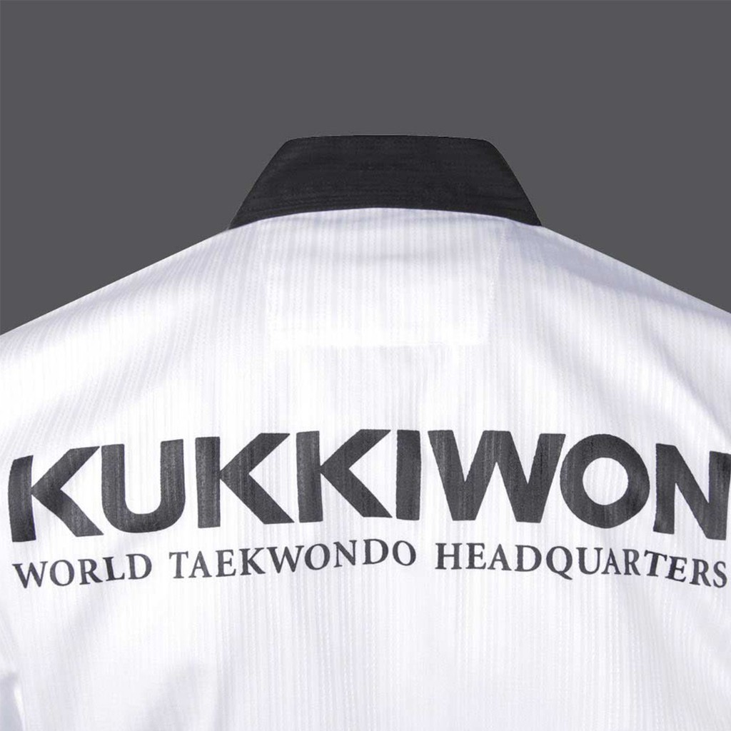Mooto BS4.5 Basic Uniform World TaeKwondo Dobok Black V-Neck Tae Kwon Do Korea 