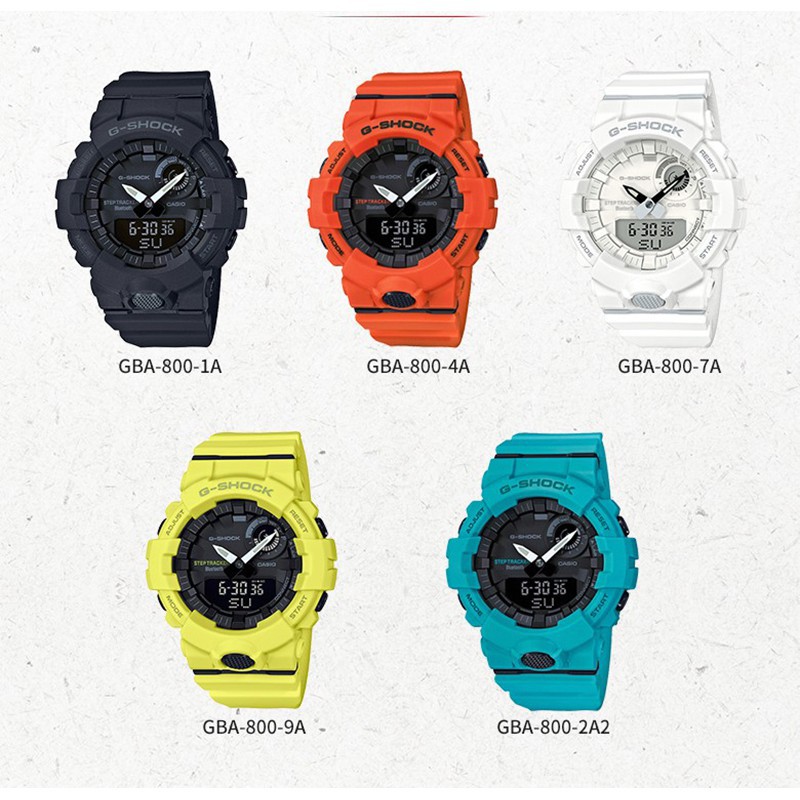 g shock gba 800 auto light