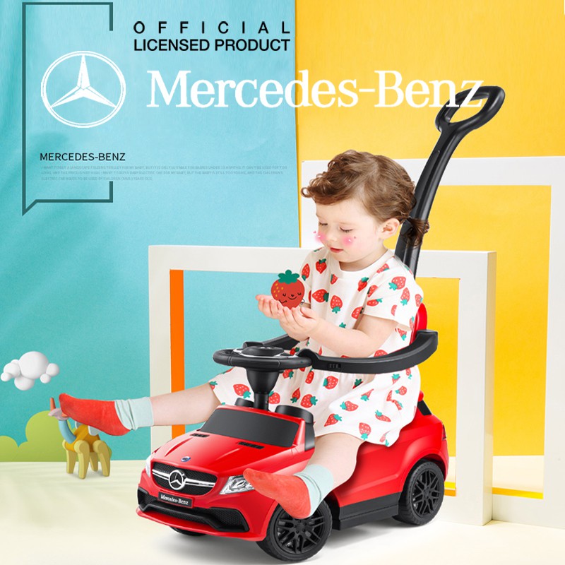 mercedes kids push car