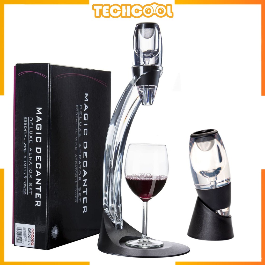 [SG Ready Stock] Red Wine Aerator Tower Set with Stand Luxury Wine