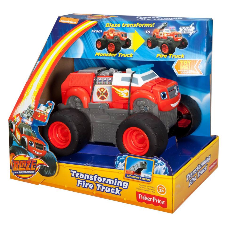 nickelodeon blaze and the monster machines transforming rc blaze
