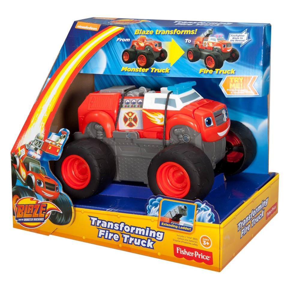 transforming fire truck