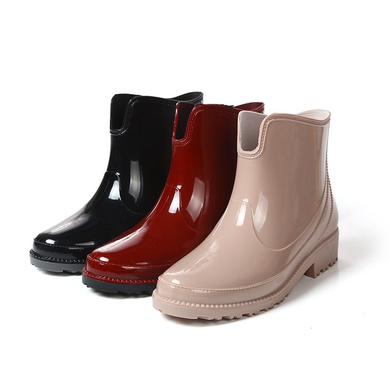 ladies fashion rain boots