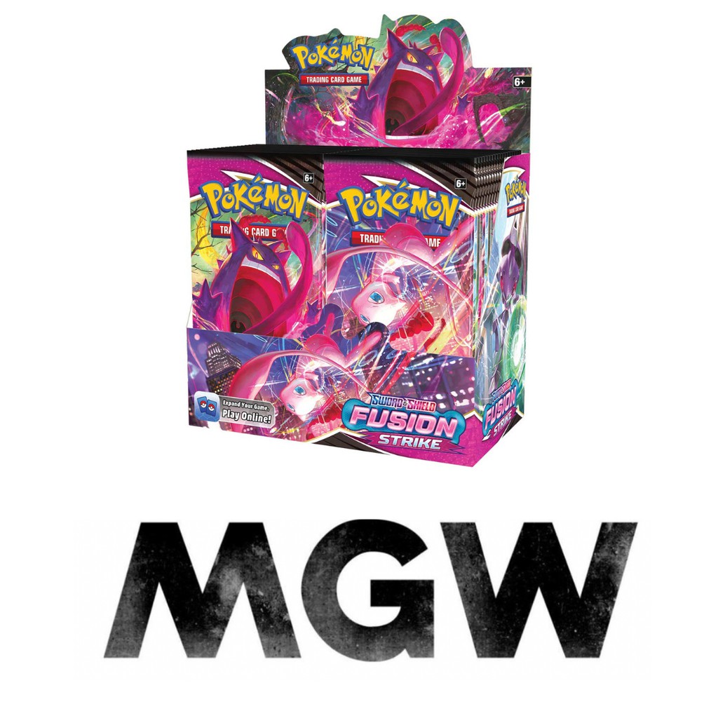 Pokemon TCG - SS8 SWSH8 Fusion Strike English Booster Box Factory ...