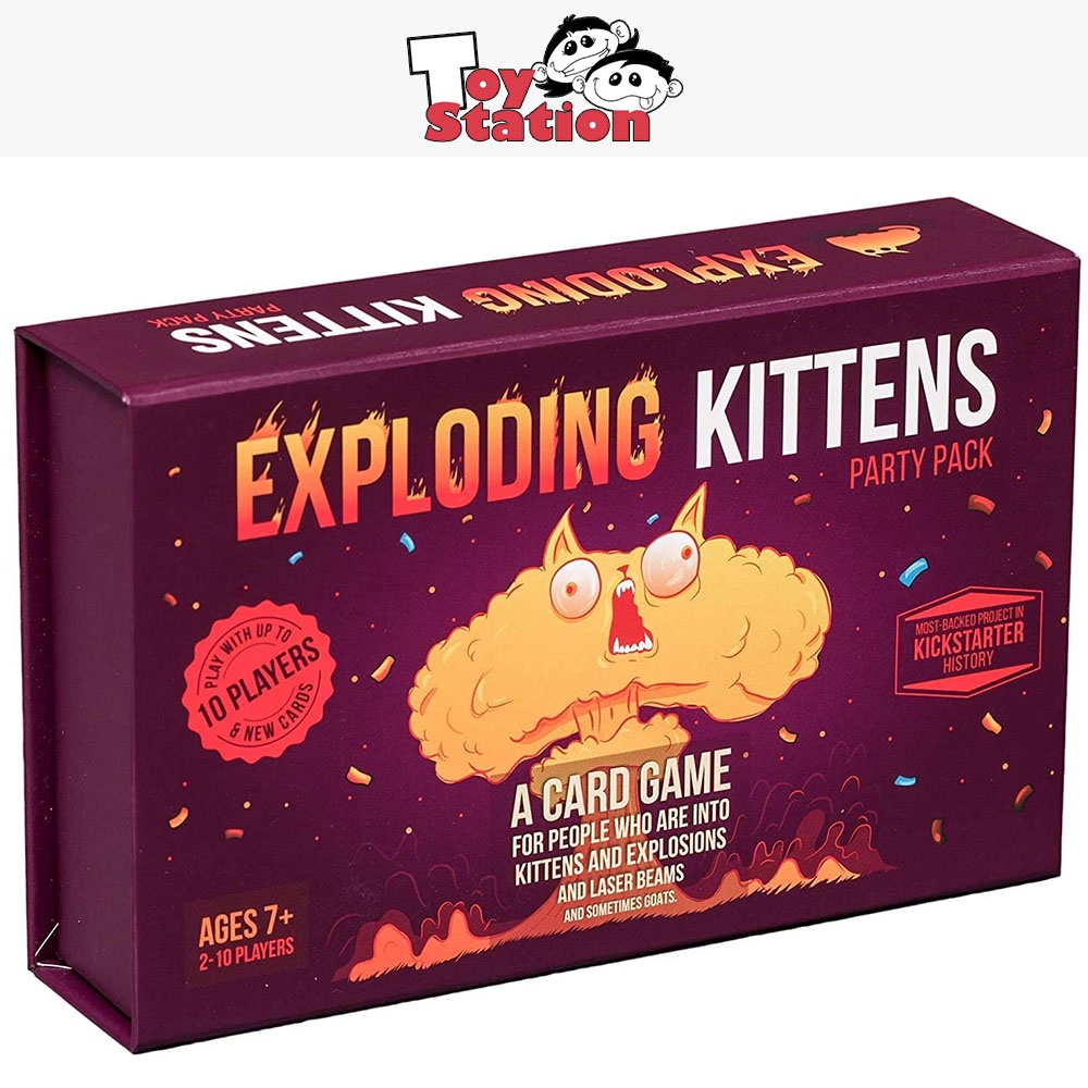 Authentic Exploding Kittens Party Pack Shopee Singapore