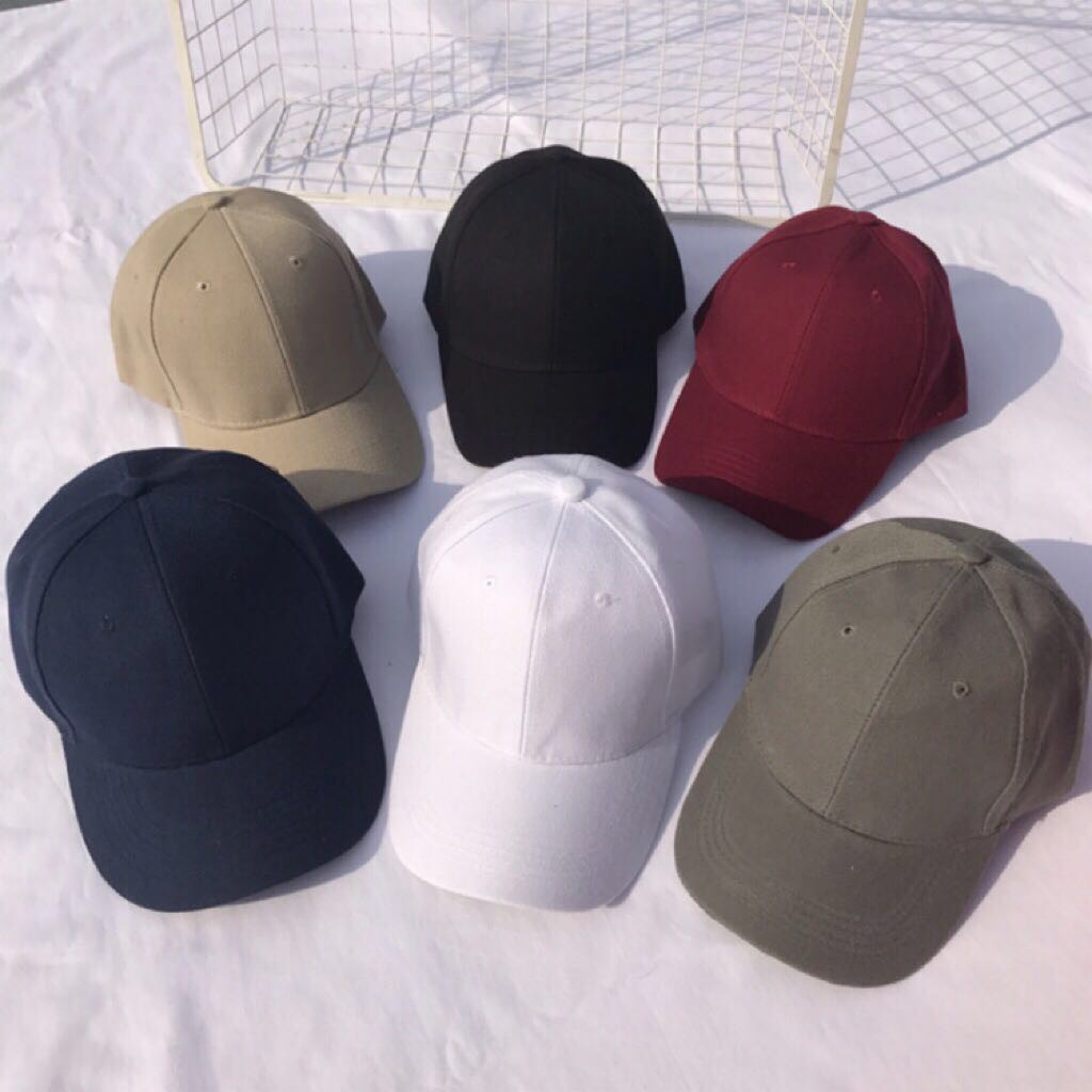 baseball plain cap