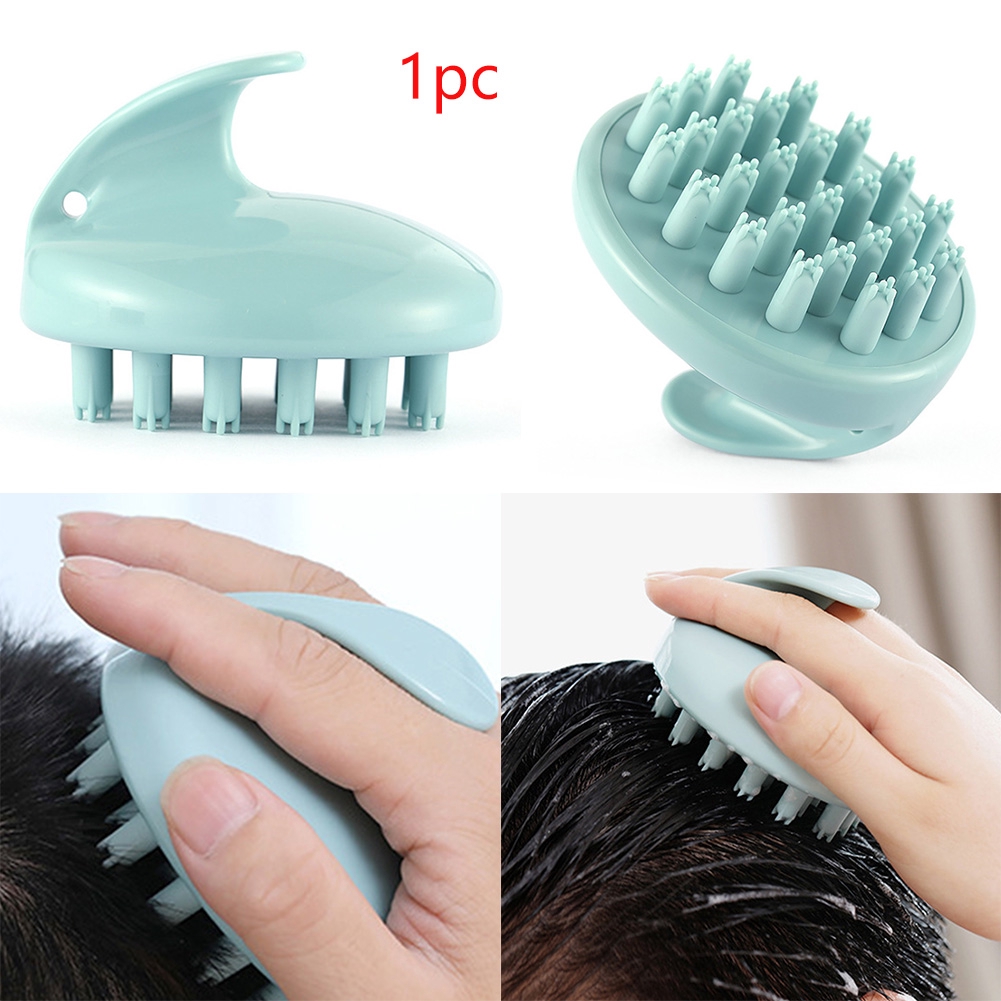Home Durable Dandruff Scalp Massager Cleaning Tools Wet Or Dry