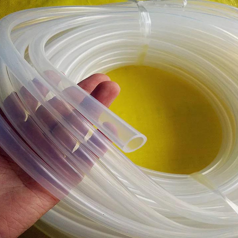 ZHHOOHAG Plastic Tube 8mm ID X 10mm OD Silicone Tube Flexible Hose Pipe 1m Transparent Plastic Tubing 