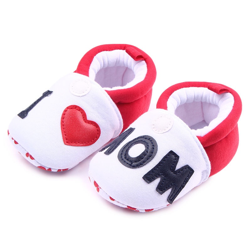 Minnie Mouse Anti-slip newborn Baby Shoes Soft Cotton Baby First Walkers