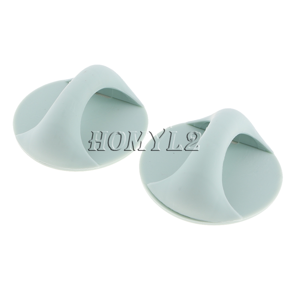 Pair Self Adhesive Door Pull Handle Cabinet Kitchen Cupboard