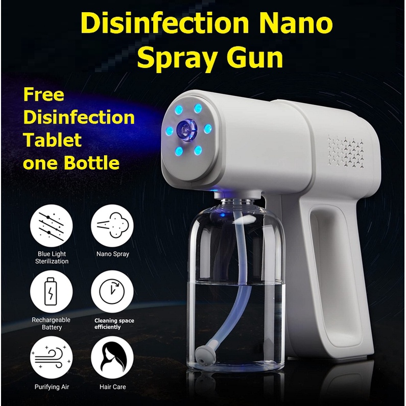 [SG Seller] Sanitizer Spray Disinfection Machine, Blue Ray Disinfectant