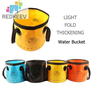 Redkeev  5L/10L/20L Portable Folding Bucket Collapsible Water Container Camping Fishing Travel Home Car Washing Storage #2