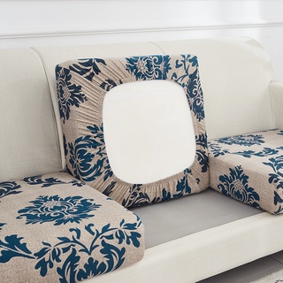 [Ready Stock] Stretch Printed Fabric Sofa Cushion Sofa Slipcover Sofa with Armrest Single Sofa Cushion Sofa Slipcover