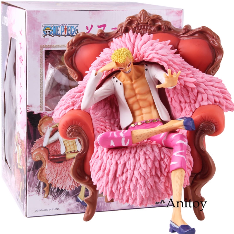 One Piece Figure Donquixote Doflamingo Action Figures Sofa Ver Gk Model Toys Shopee Singapore