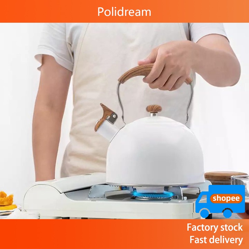 2.5L Stainless Steel Whistling Tea Kettle Food Grade Tea Pot for Making