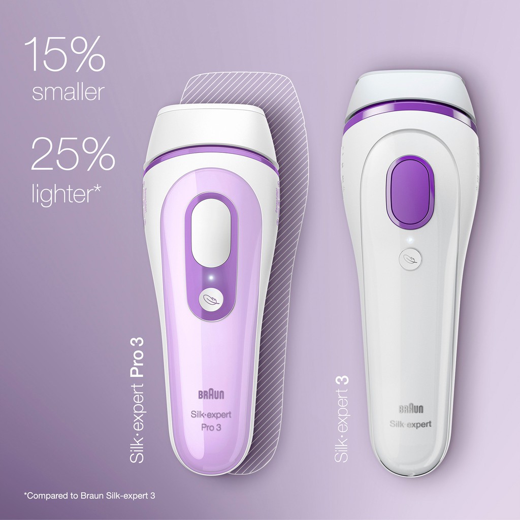 braun ipl silk expert pro 3 pl 3132 permanent hair removal for women for legs face body precision head white and lilac shopee singapore