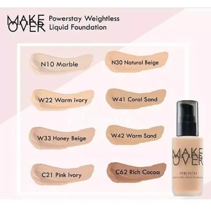 makeover powerstay liquid foundation