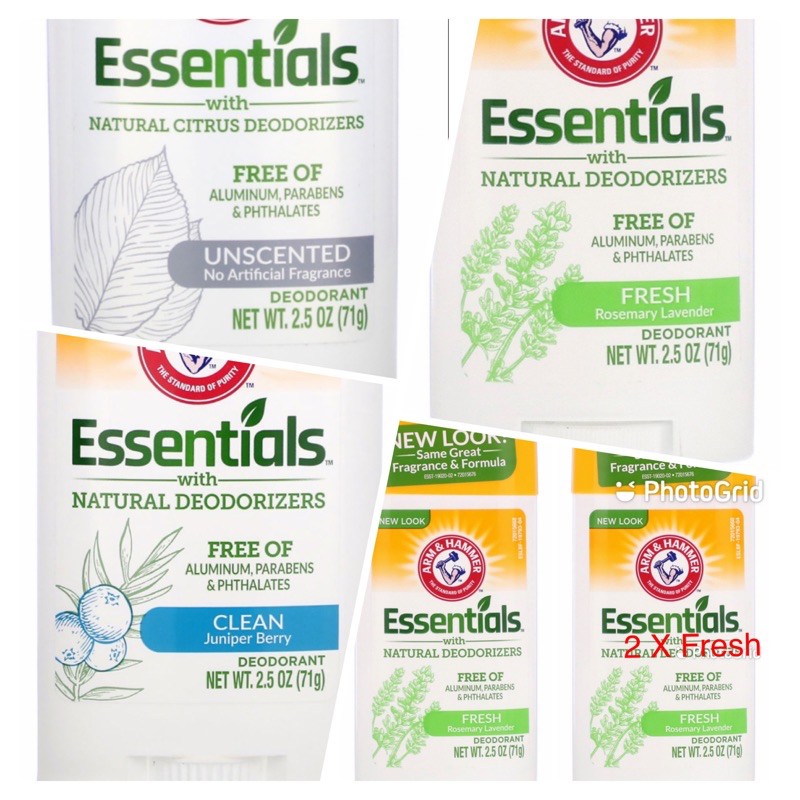🇸🇬Arm & Hammer Aluminum free deodorant Shopee Singapore