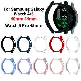 Watch Case for Samsung Galaxy Watch 5 4 40mm 44mm PC Matte Case Galaxy Watch 5 Pro 45mm Protective Bumper Shell for Galaxy Watch