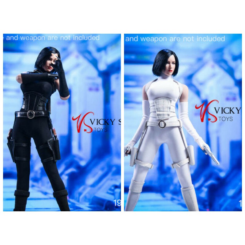 VSTOYS 19XG62A 1/6 Female White Jumpsuit Assassin fitted tights Clothing Costume 