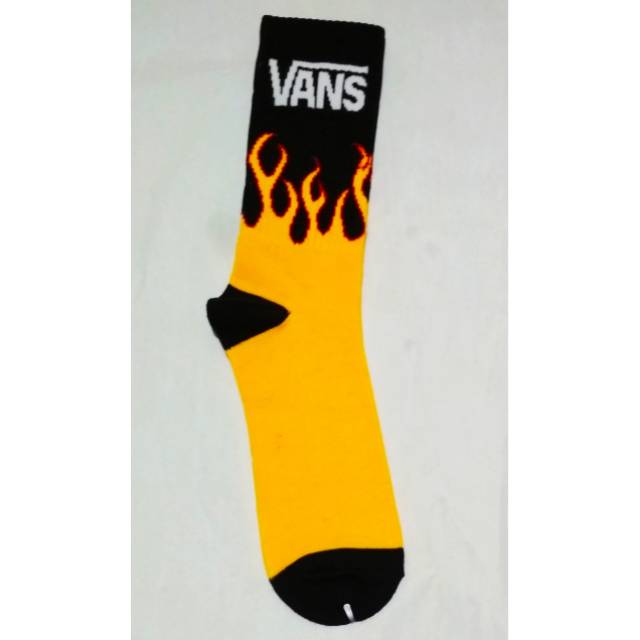 vans fire socks