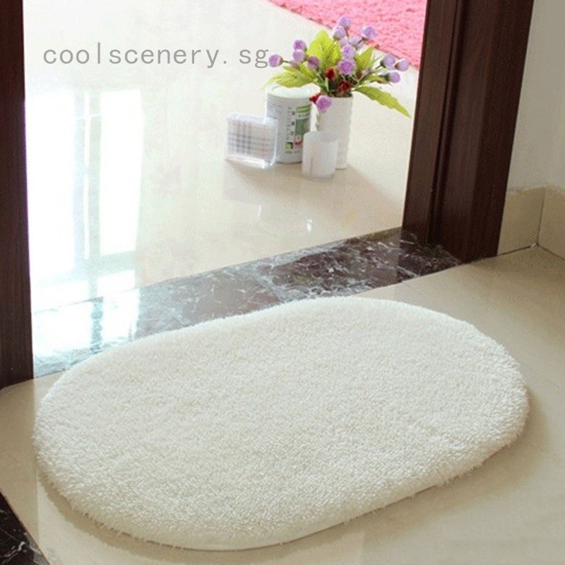 Absorbent Soft Bathroom Bedroom Floor Non Slip Door Mat Bath