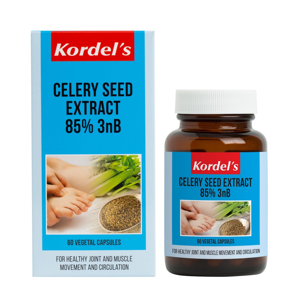 Kordel's Celery Seed Extract 60 Capsules Shopee Singapore