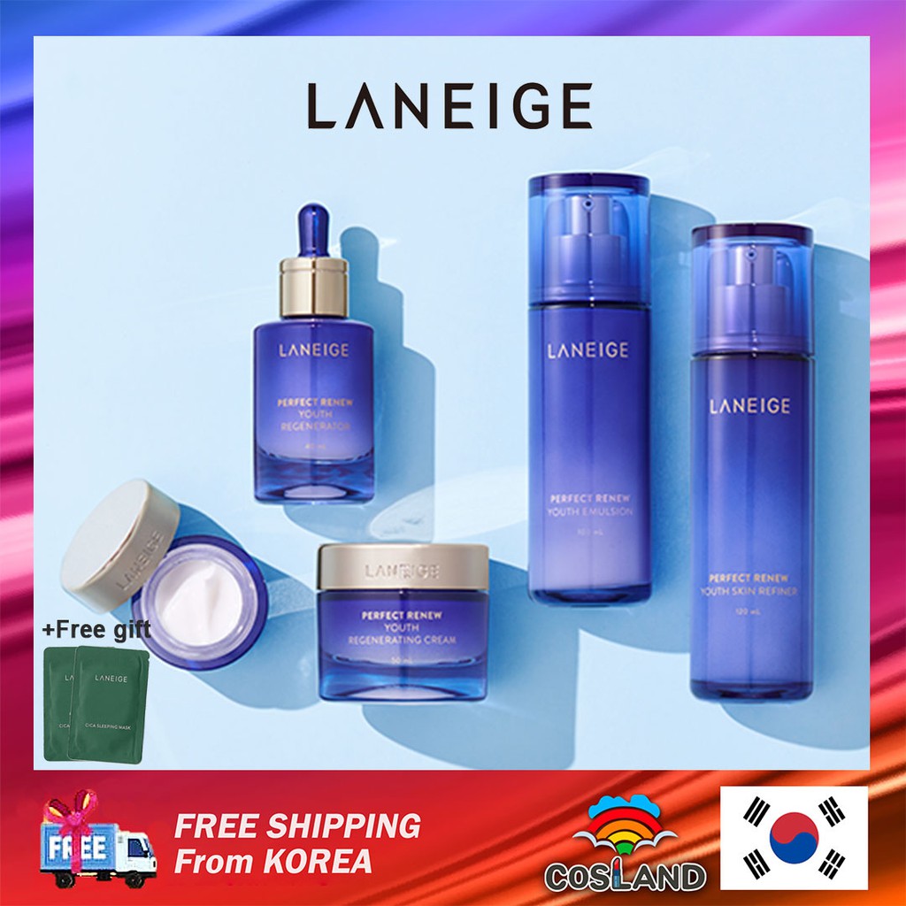 [LANEIGE] 💖Perfect Renew Youth💖 Skin Refiner/Regenerator/Emulsion/Cream