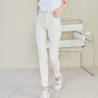 Image of Eyouth 1084 Women pants High Waist slim fit stretchable work office casual ladies long pants