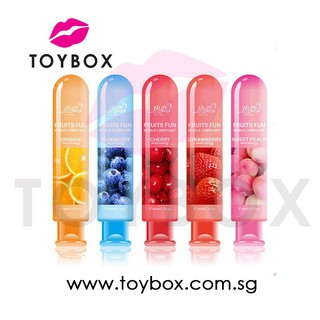 Image of Water-Based Edible Fruits Flavoured Lubricant Sexual Anal Oral Sex