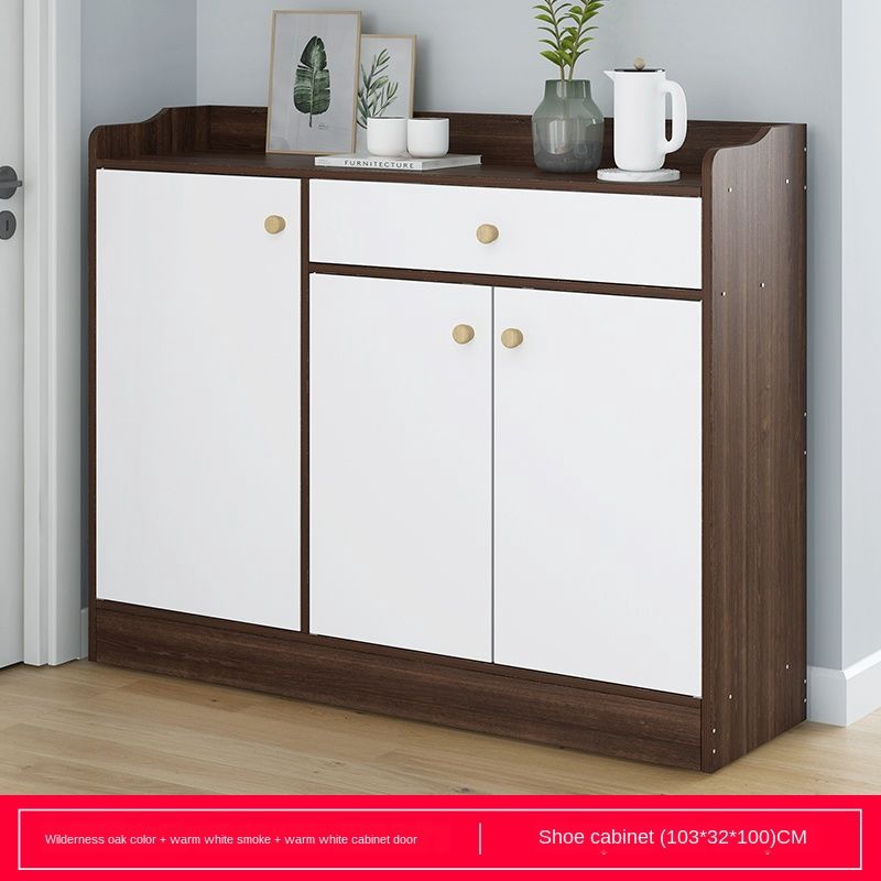 Home Indoor Good Looking Shoe Large Capacity Cabinet Door Simple Multi Layer Dust Proof Storage Rack Shopee Singapore