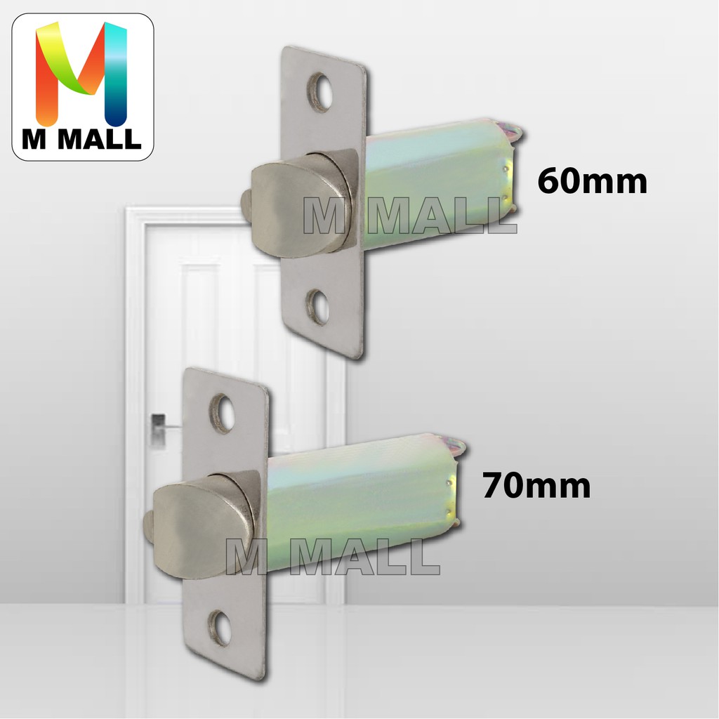 CYLINDRICAL DOOR LOCK LATCH TONGUE STANDART SIZE BACKSET 60MM / 70MM