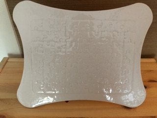 Sublimation Customise personalized bone shape jigsaw puzzle #1