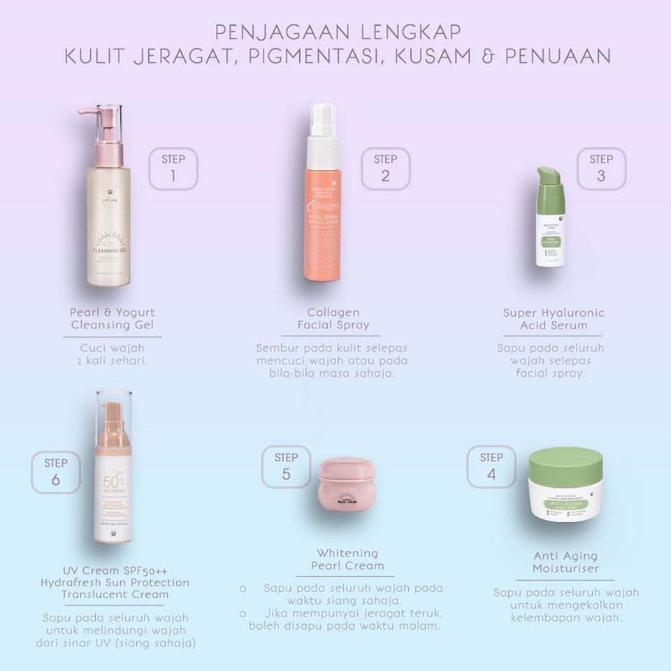 Shop Malaysia Jeragat Set Pigmentation Dull Aging Ori From Joints High Shopee Singapore
