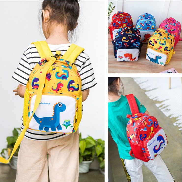 Cute Kindergarten Pupil Boys Baby Kids School Cars Book Bags Backpacks 2-8Years