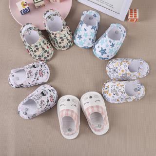 【COD】 Cotton Cloth Baby Sandals Slip Slippers #5